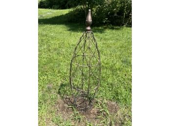 Large Metal Garden Flower Cage Planter