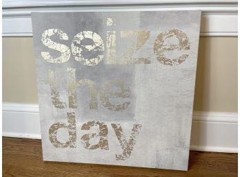 'seize The Day' Wall Decor