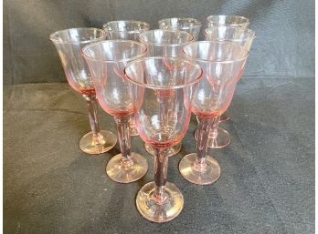 Gorgeous Set Of 9 Wine Glasses