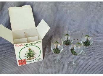 Spode Christmas Glasses