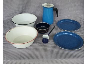 Mix Of Enamelware