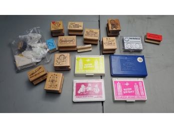 Teacher Stamps And Ink Pads