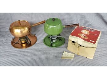 Vintage Fondue Pots