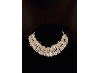 Sensational Genuine Barque Freshwater Pearl Dual-strand Necklace