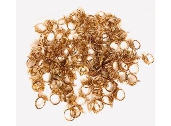 Over 100 Gold Tone Ladies Rings Settings For Jewelry Making