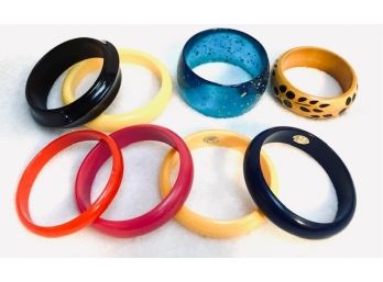 Grouping Of Vintage Bangle Bracelets