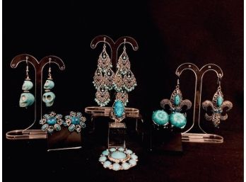 Fabulous Southwest-style Jewelry Grouping