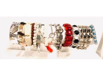 Grouping Of Ladies Bracelets