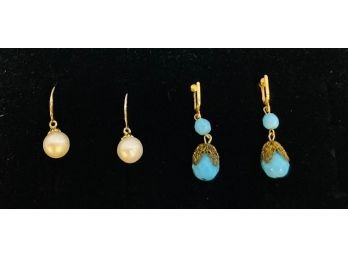 Pair Of Drop Earrings