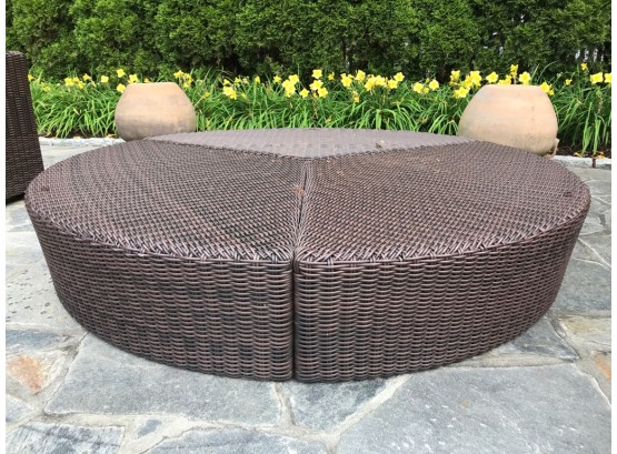 Resin Wicker Outdoor Day Bed