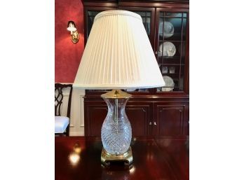 Galway Crystal Lamp