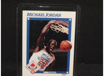 1991 Hoops Michael Jordan All Star Basketball Card