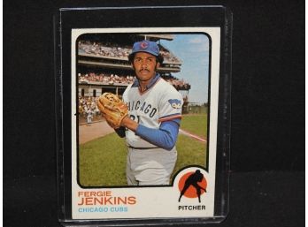 1973 Topps HOFer Fergie Jenkins Baseball Card