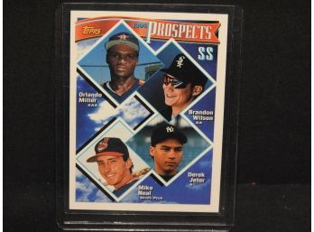 NY Yankees HOFer Derek Jeter Rookie Card