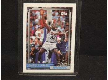 1993 Topps Shaquille Oneal ROOKIE Basketball Card