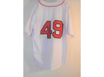 Signed Boston Red Sox Tim Wakefield Baseball Jersey RARE SIGNER