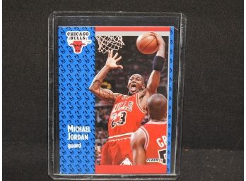 1991 Fleer Michael Jordan Basketball Card