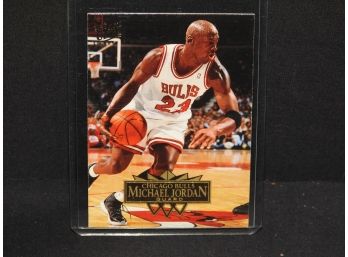 1995 Fleer Michael Jordan Basketball Card