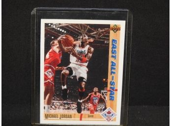 1991 Upper Deck Michael Jordan East All Stars Basketball Card