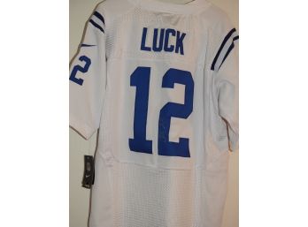 Signed Indianapolis Colts Superstar QB Andrew Luck Football Jersey