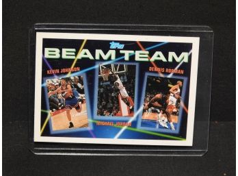 1993 Topps Michael Jordan Beam Team Basketball Card