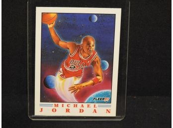 1991 Fleer Michael Jordan Universe Basketball Card