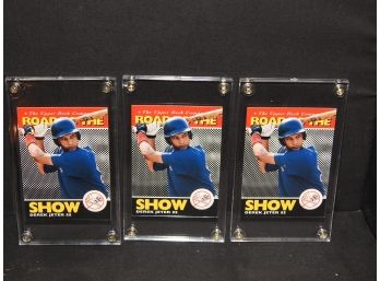 3 Derek Jeter Rookie Cards