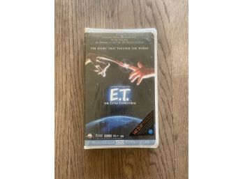 Unopened New E.T. The Extra Terrestrial Movie VHS Tape