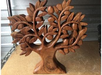 12 Inches X 12 Inches ,Hand Carved Tree Of Life