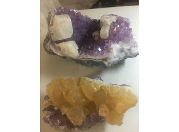 Beautiful Amethyst / Calcite