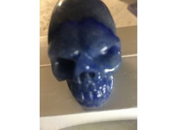 2inches, 3oz-4oz ,Sodalite Skull