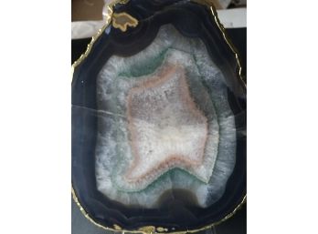 11 Inches X 9 Inches , 5 LB.14 Oz ,Beautiful Natural Agate Slab