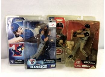 2002/2003 MLB Eric Hinske And Adam Dunn - Mcfarlane Toys - 2 Pieces