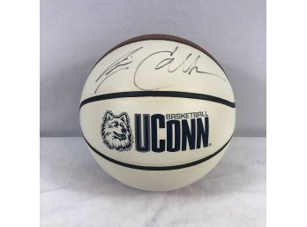 UConn Mens Basketball Coach Jim Calhoun Signed Basketball