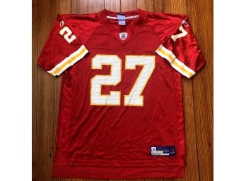 NFL Larry Johnson #27 Kansas City Chiefs Jersey Size Adult Large - NFL Equipment By Reebok