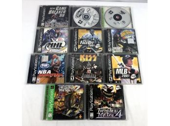 Playstation 1 Collection Including Twisted Metal 2 And Twisted Metal 4  Others - 11 Pieces