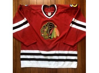 NHL Chicago Blackhawks Embroidered Hockey Jersey Size Adult XL - NHL CCM