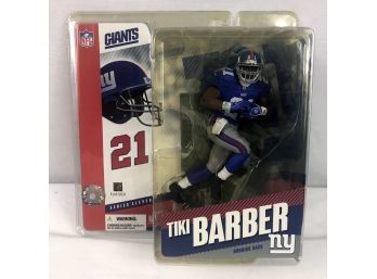 2005 NFL Tiki Barber New York Giants, Mcfarlane Toys Series 11