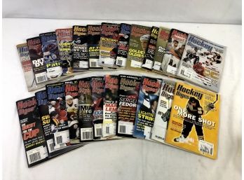 2001-2004 Hockey Digest Magazines - 26 Pieces