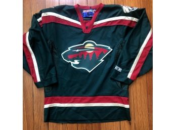 NHL Minnesota Wild Embroidered Hockey Jersey, Size Adult Small - NHL CCM