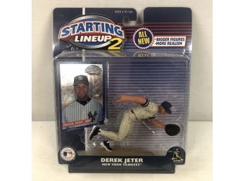 2000 MLB Derek Jeter New York Yankees, Starting Lineup Series 2