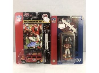 2004 NFL Priest Holmes Figures - 2 Pieces