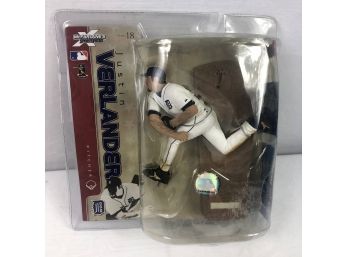 2007 MLB Justin Verlander Detroit Tigers, Mcfarlane Toys Series 18