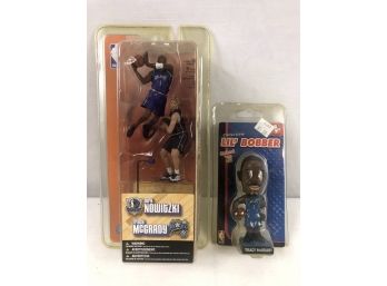 2003 NBA Tracy Mcgrady Orlando Magic Figures - 2 Pieces - Mcfarlane Toys