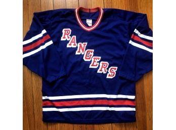 NHL New York Rangers Embroidered Hockey Jersey, Size Adult Large - NHL CCM