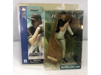 2002 MLB Randy Johnson Diamond Backs, Mcfarlane Toys Series 1