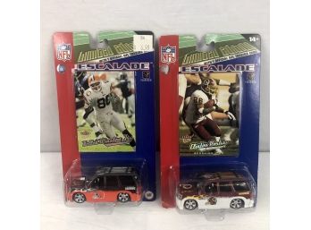 2005 NFL Fleer Escalade Kellen Winslow And Clinton Portis - 2 Pieces