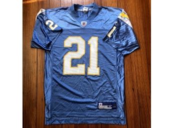 NFL Ladainian Tomlinson #21 Los Angeles Chargers Jersey Size Medium - NFL Equipment By Reebok