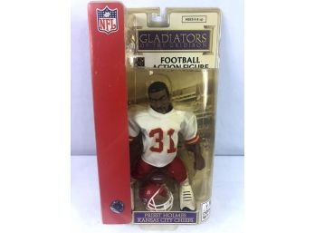 2004 NFL Gladiators Of The Gridiron, Priest Holmes Kansas City Chiefs 9' Figure