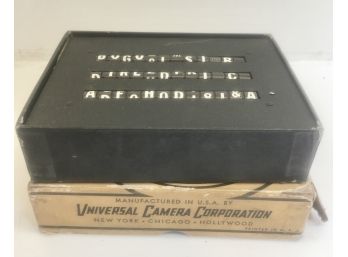 Vintage Universal Camera Corporation , Model M-31 Universal Automatic Tilter